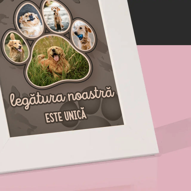 Formă Din Fotografii: Amprenta Lebei - Ramă Pentru Fotografii (Horizontală)