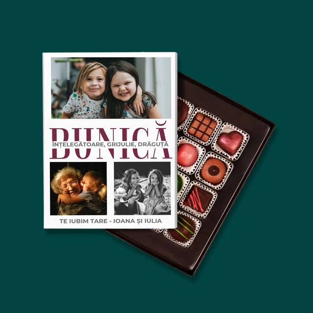 Colaj De Fotografii: Bunică Trăsături De Caracter - Praline