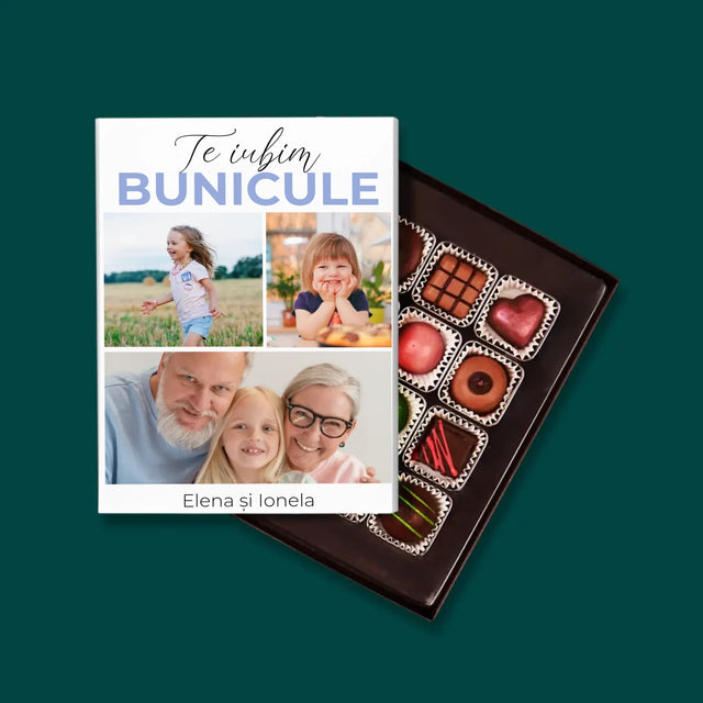 Colaj De Fotografii: Te Iubim Bunicule - Praline