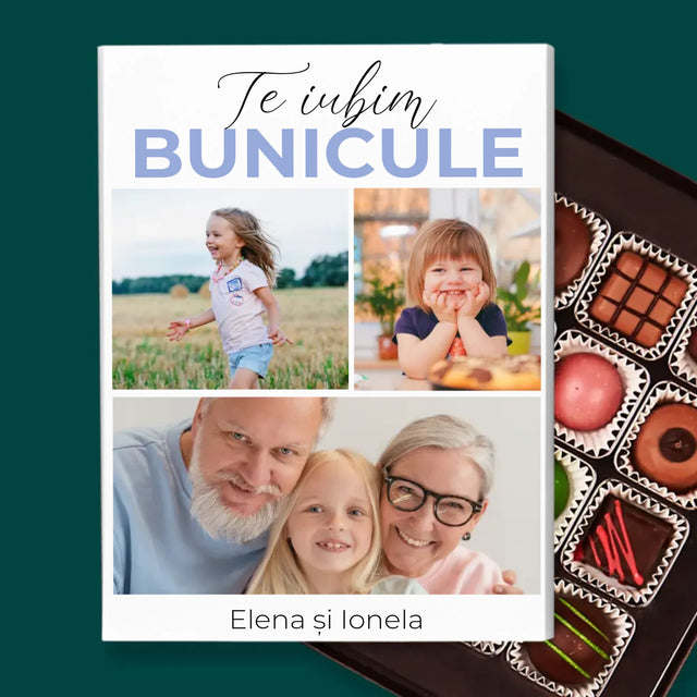 Colaj De Fotografii: Te Iubim Bunicule - Praline
