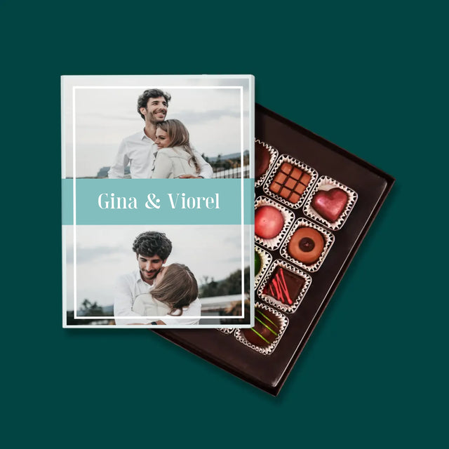 Colaj De Fotografii: Cuplu Nume - Praline