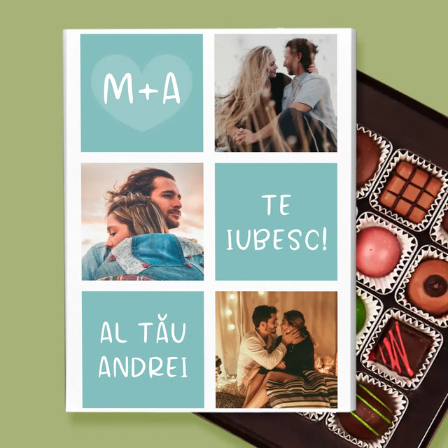 Colaj De Fotografii: Te Iubesc Inițiale - Praline