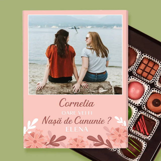 Colaj De Fotografii: Cerere La Nașă De Cununie - Praline