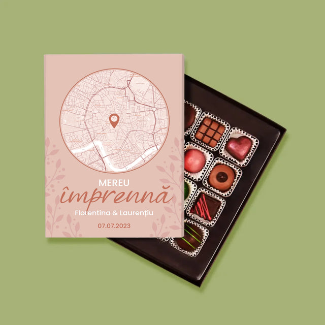 Harta Oraș: Harta Orașului: Mereu Împreună - Praline