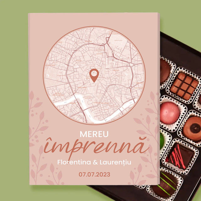 Harta Oraș: Harta Orașului: Mereu Împreună - Praline