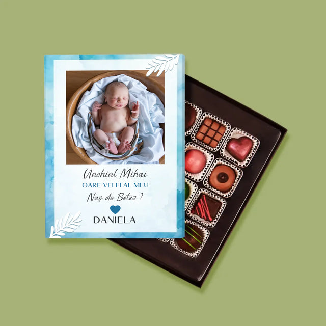 Colaj De Fotografii: Cerere Pentru Naș De Botez - Praline