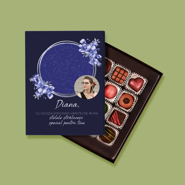 Harta Stelelor: Harta Stelelor: Stelele Strălucesc Pentru A-Ți Sărbători Ziua De Naștere - Praline
