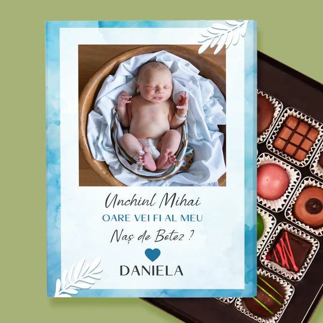 Colaj De Fotografii: Cerere Pentru Naș De Botez - Praline