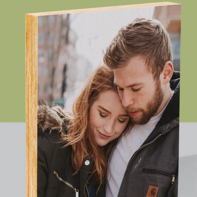 Imprimare pe lemn - verticală