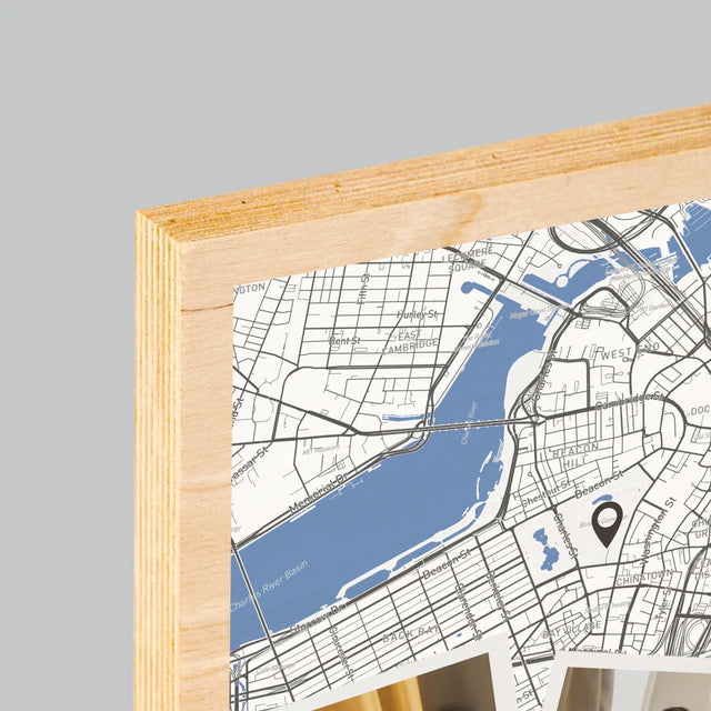 Imprimare pe lemn - verticală