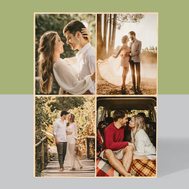 Imprimare pe lemn - verticală