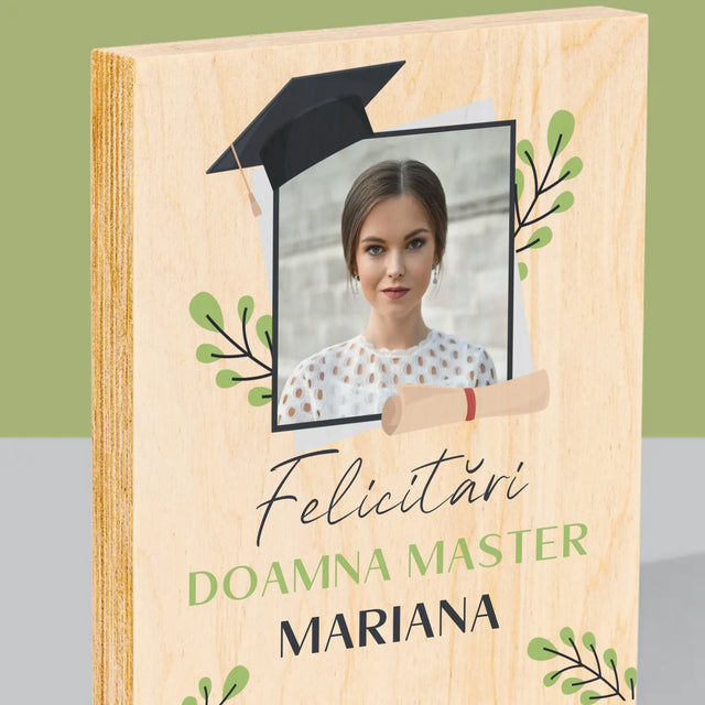 Imprimare pe lemn - verticală