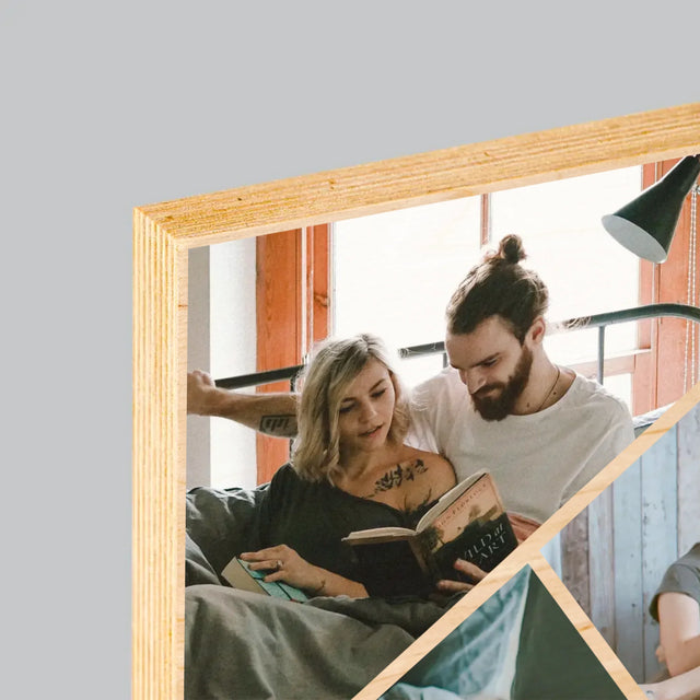 Imprimare pe lemn - verticală