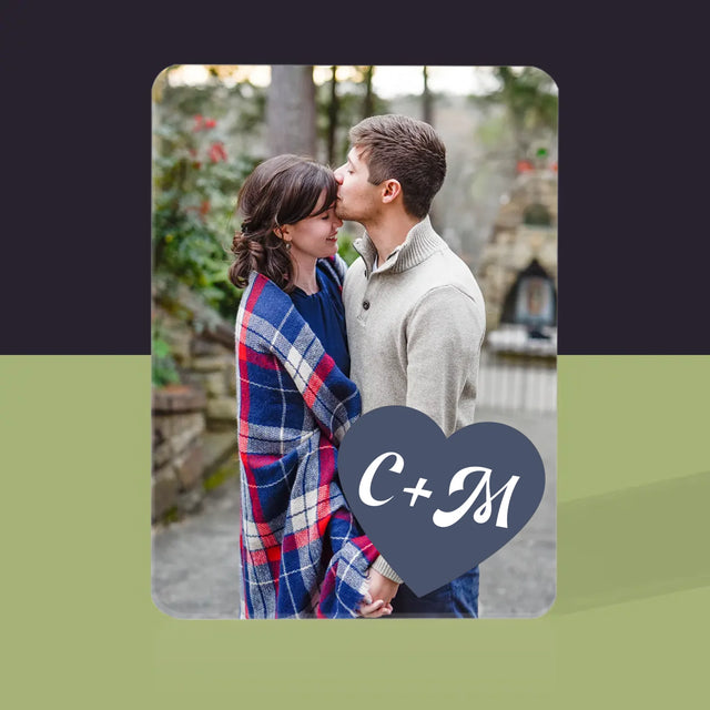 Colaj De Fotografii: Inițiale Inimă - Cărți De Jok