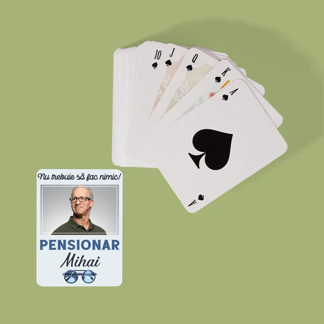 Fotografie Si Semnătură: Nu Trebue Să Fac Nimic! Pensionar - Cărți De Jok