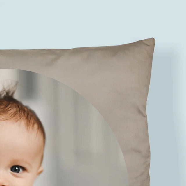 Fotografie Si Semnătură: Fotografie În Cerc - Pernă (Cu Fotografie)