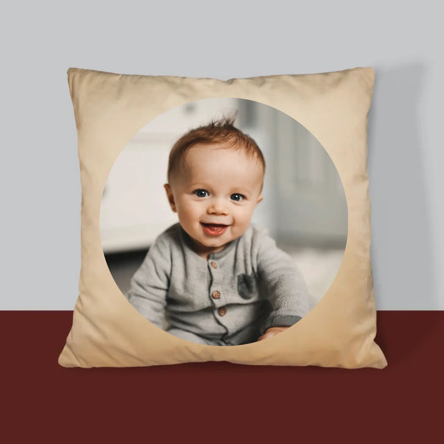 Fotografie Si Semnătură: Fotografie În Cerc - Pernă (Cu Fotografie)