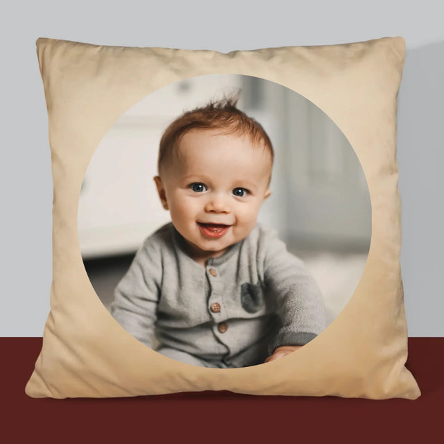 Fotografie Si Semnătură: Fotografie În Cerc - Pernă (Cu Fotografie)