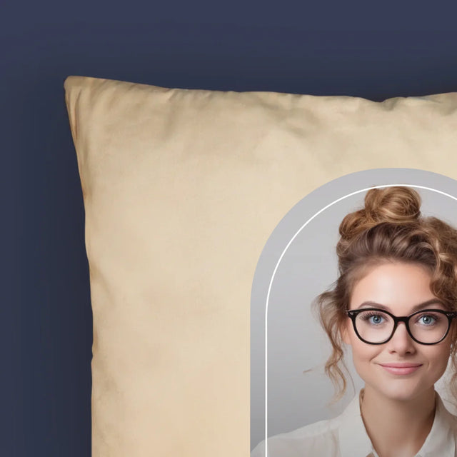 Fotografie Si Semnătură: Cel Mai Bun Învățător Din Lume - Pernă (Cu Fotografie)