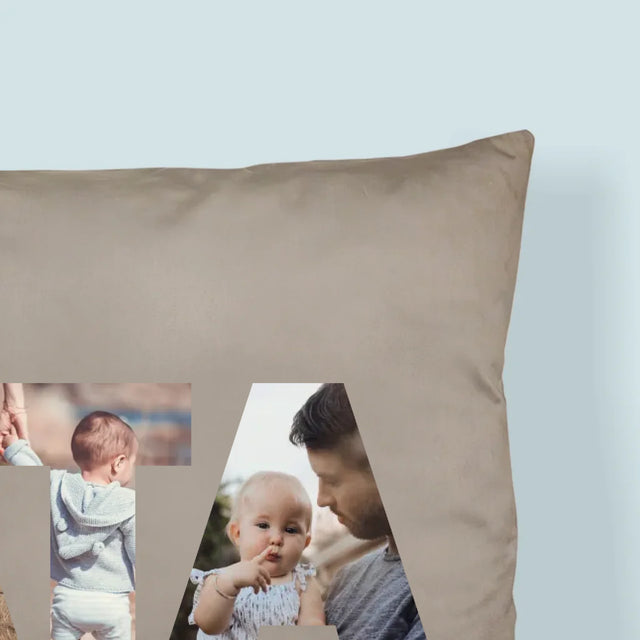 Cuvânt Din Fotografii: Tatăl Meu Excepțional - Pernă (Cu Fotografie)