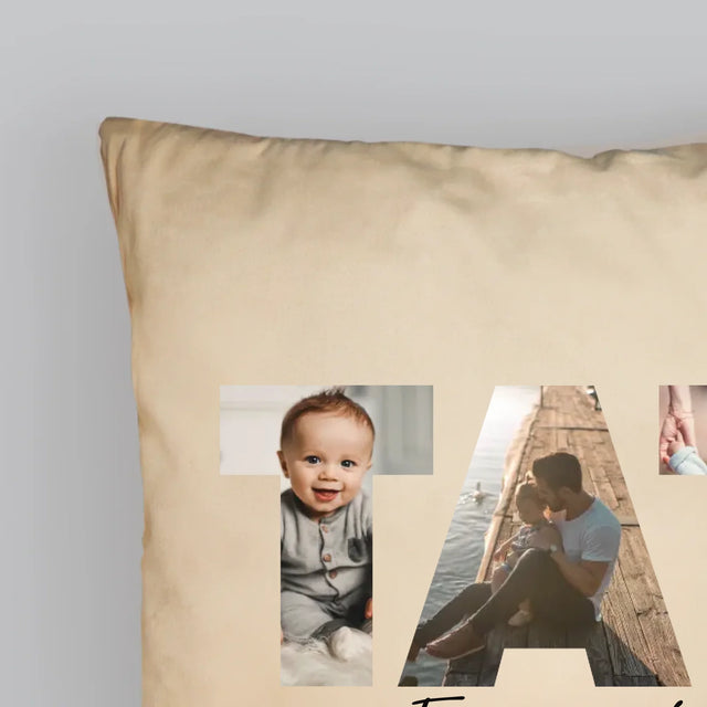 Cuvânt Din Fotografii: Tatăl Meu Excepțional - Pernă (Cu Fotografie)