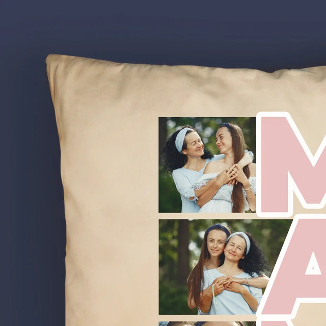 Colaj De Fotografii: Mama Colaj Din Fotografii - Pernă (Cu Fotografie)