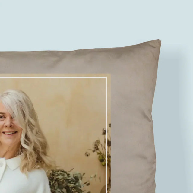 Fotografie Si Semnătură: Nu Trebuie Să Fac Nimic! Pensionară - Pernă (Cu Fotografie)