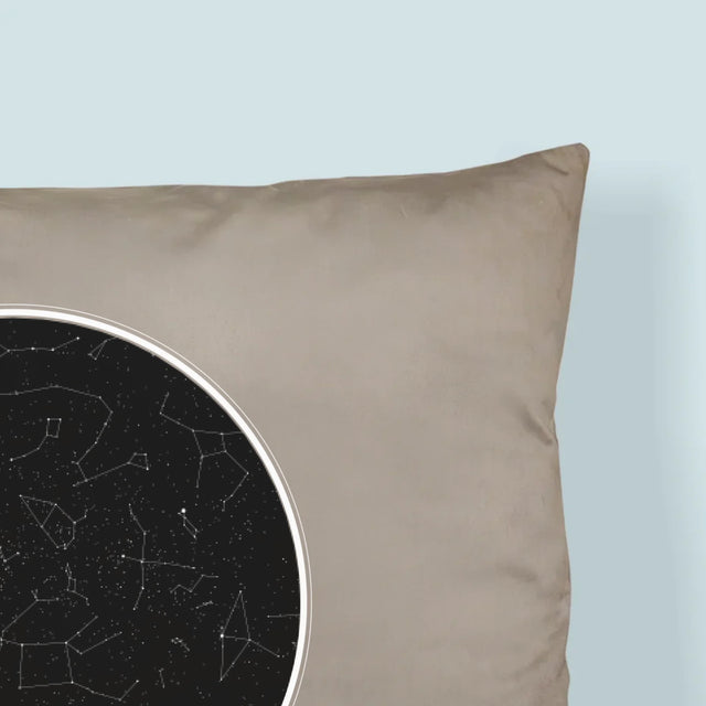 Harta Stelelor: Harta Stelelor: Pentru Îndrăgostiți - Pernă (Cu Fotografie)