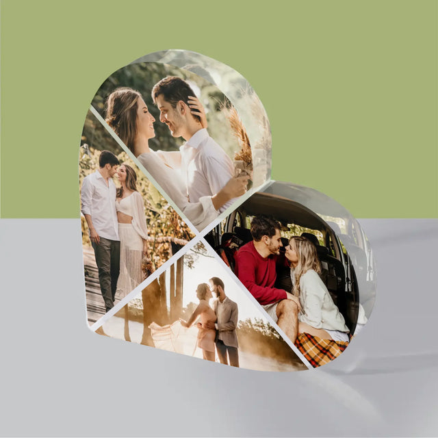 Colaj De Fotografii: 4 Fotografii - Bloc Acrilic