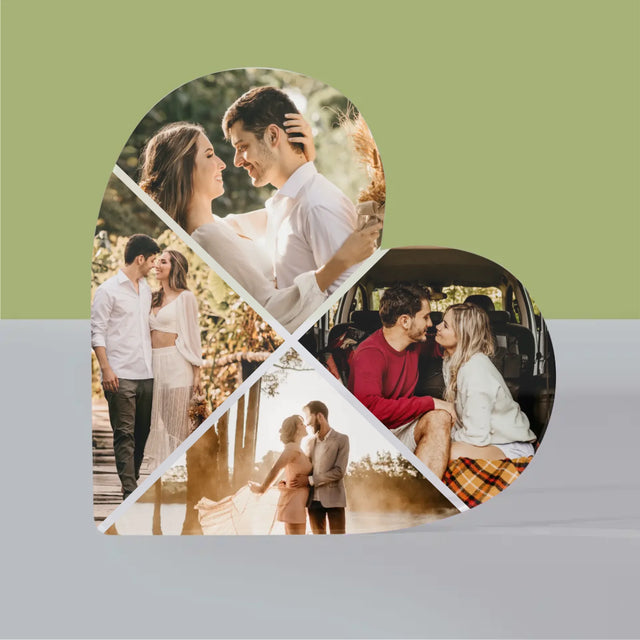 Colaj De Fotografii: 4 Fotografii - Bloc Acrilic