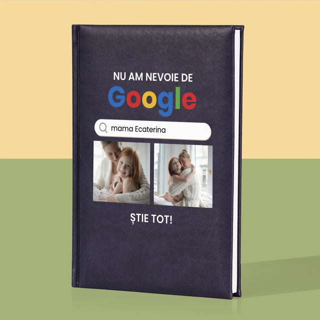 Colaj De Fotografii: Nu Am Nevoie De Google - Carte Pentru Notițe Cu Fotografie