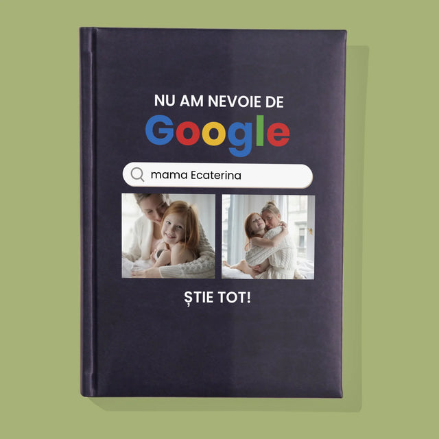 Colaj De Fotografii: Nu Am Nevoie De Google - Carte Pentru Notițe Cu Fotografie