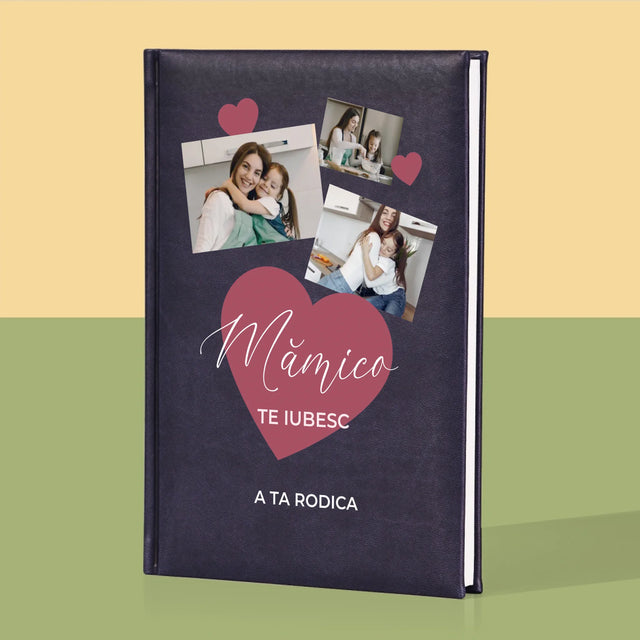 Colaj De Fotografii: Mămică - Carte Pentru Notițe Cu Fotografie