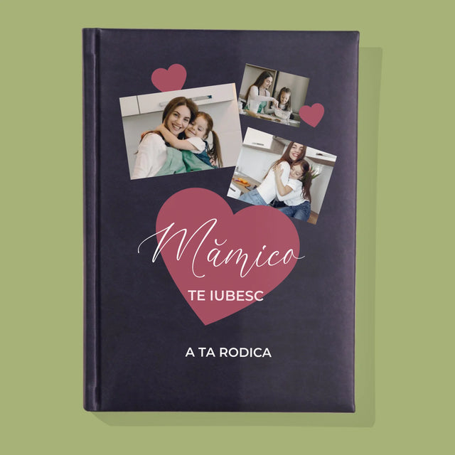 Colaj De Fotografii: Mămică - Carte Pentru Notițe Cu Fotografie