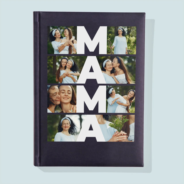 Colaj De Fotografii: Mama Colaj Din Fotografii - Carte Pentru Notițe Cu Fotografie