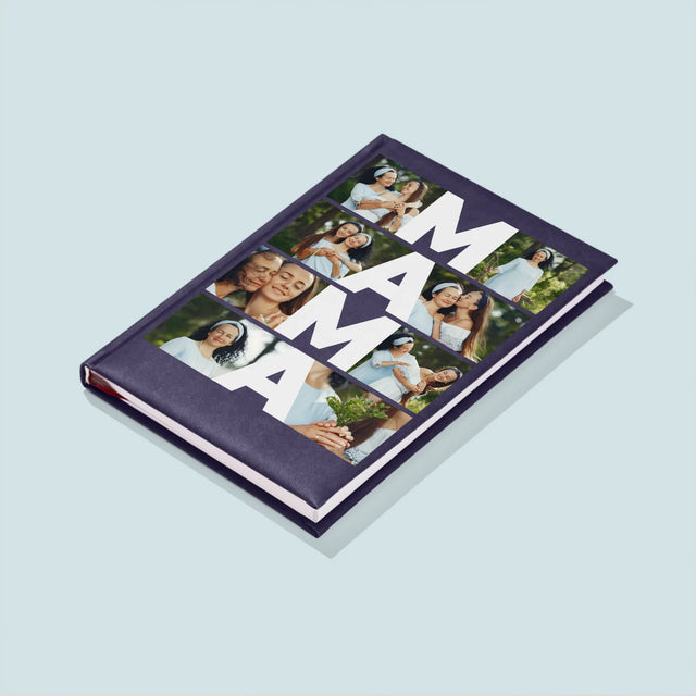 Colaj De Fotografii: Mama Colaj Din Fotografii - Carte Pentru Notițe Cu Fotografie