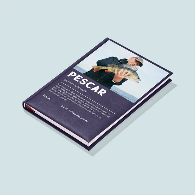 Fotografie Si Semnătură: Definiția Pescarului - Carte Pentru Notițe Cu Fotografie