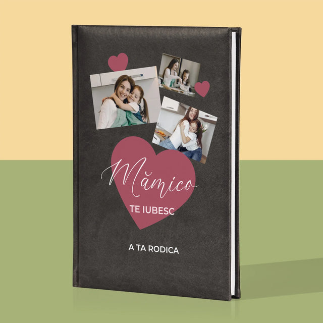 Colaj De Fotografii: Mămică - Carte Pentru Notițe Cu Fotografie