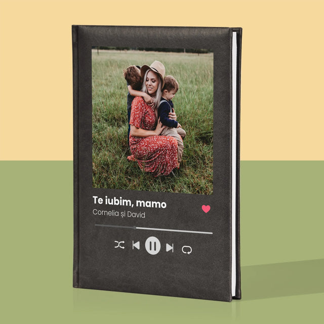 Fotografie Si Semnătură: Te Iubim Mamo - Carte Pentru Notițe Cu Fotografie