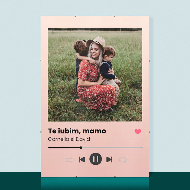 Fotografie Si Semnătură: Te Iubim Mamo - Poster