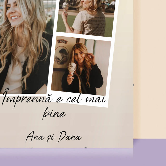 Colaj De Fotografii: Prietene Împreună E Cel Mai Bine - Poster