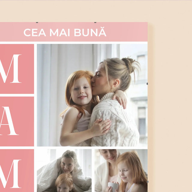 Colaj De Fotografii: Cea Mai Bună Mamă Colaj - Poster
