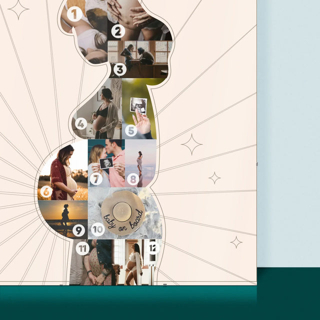 Formă Din Fotografii: Bucurie - Poster