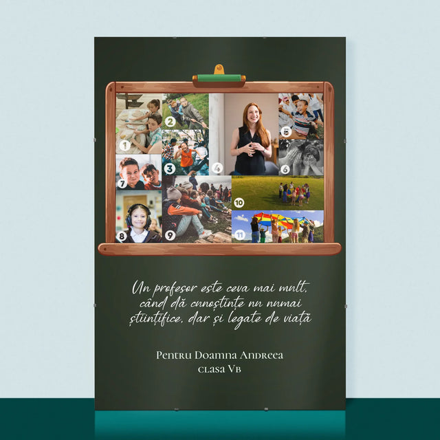 Formă Din Fotografii: Profesorul E Ceva Mai Mult - Poster