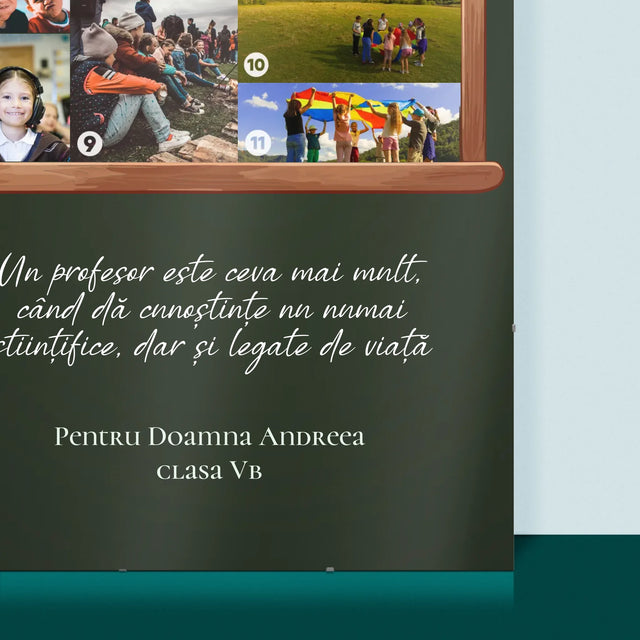 Formă Din Fotografii: Profesorul E Ceva Mai Mult - Poster