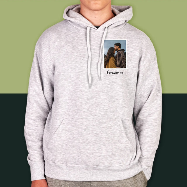 Fotografie Si Semnătură: Fotografie În Ramă - Hanorac Cu Glugă Pentru Bărbați