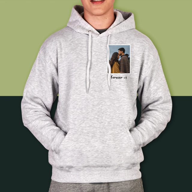 Fotografie Si Semnătură: Fotografie În Ramă - Hanorac Cu Glugă Pentru Bărbați