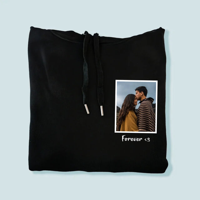 Fotografie Si Semnătură: Fotografie În Ramă - Hanorac Cu Glugă Pentru Bărbați