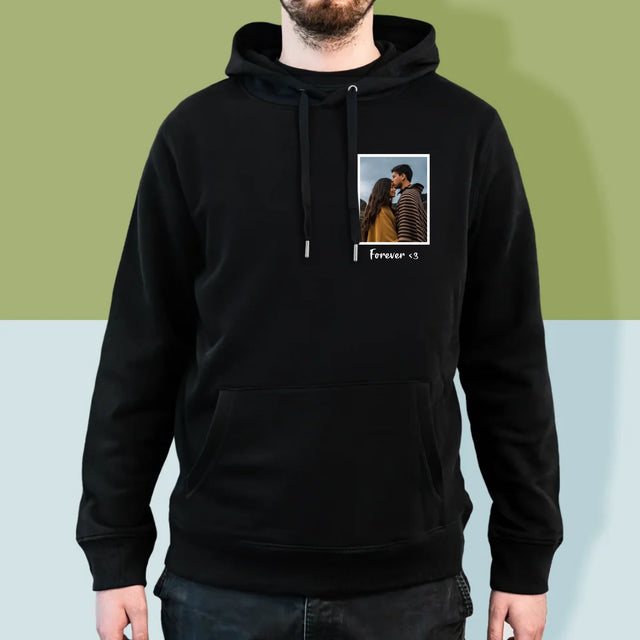 Fotografie Si Semnătură: Fotografie În Ramă - Hanorac Cu Glugă Pentru Bărbați