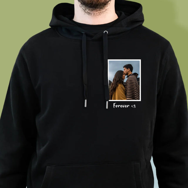 Fotografie Si Semnătură: Fotografie În Ramă - Hanorac Cu Glugă Pentru Bărbați